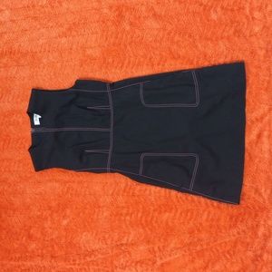 DVF black dress with pockets